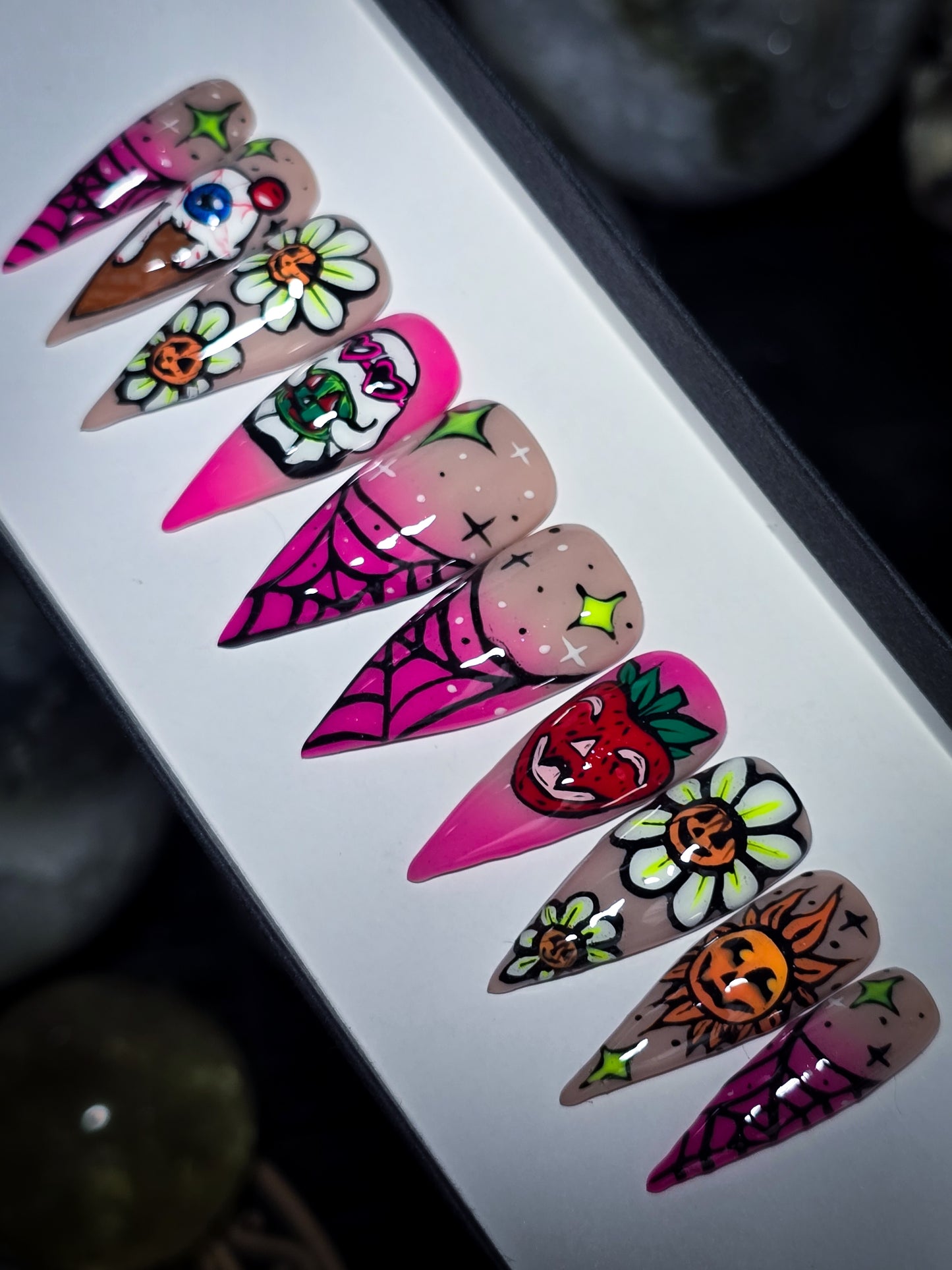 Sweet and Spooky Press on Nail Set