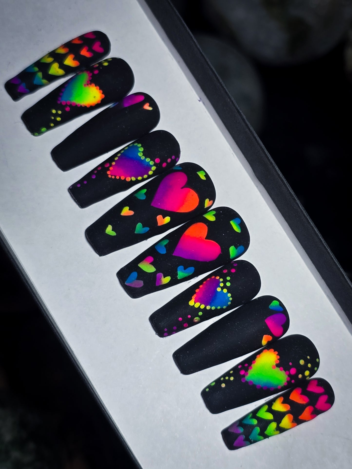 Electric Love Press on Nail Set