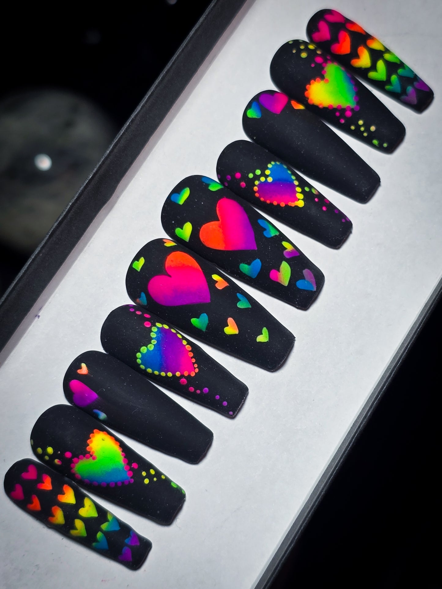 Electric Love Press on Nail Set