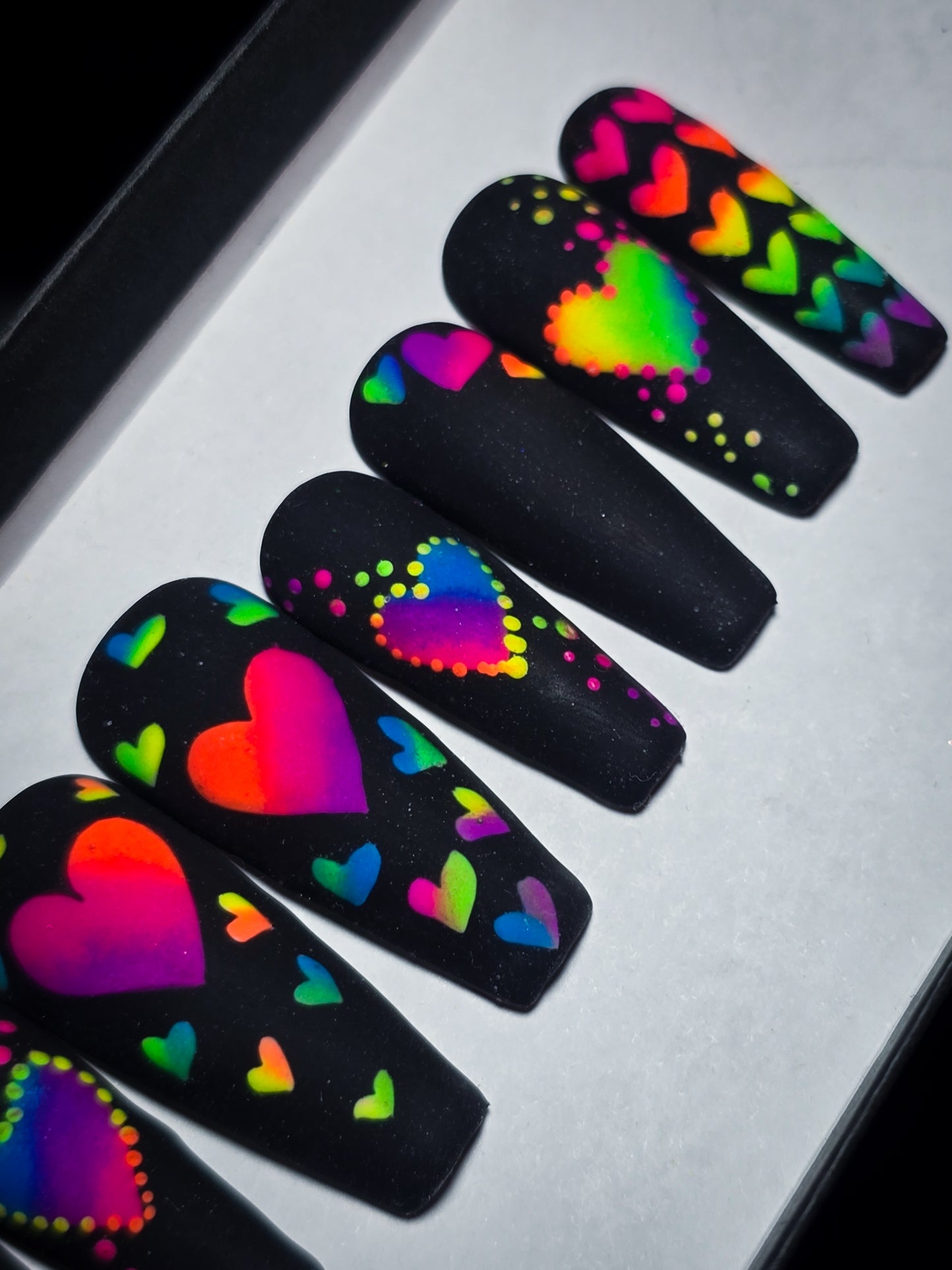 Electric Love Press on Nail Set