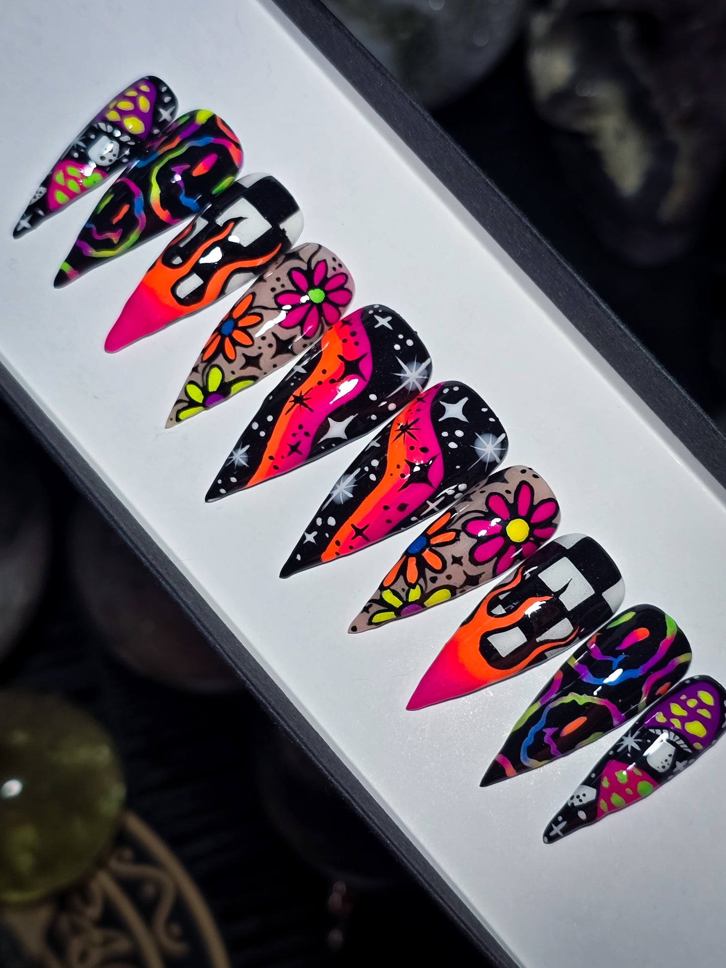 Cosmic Groove Press on Nail Set