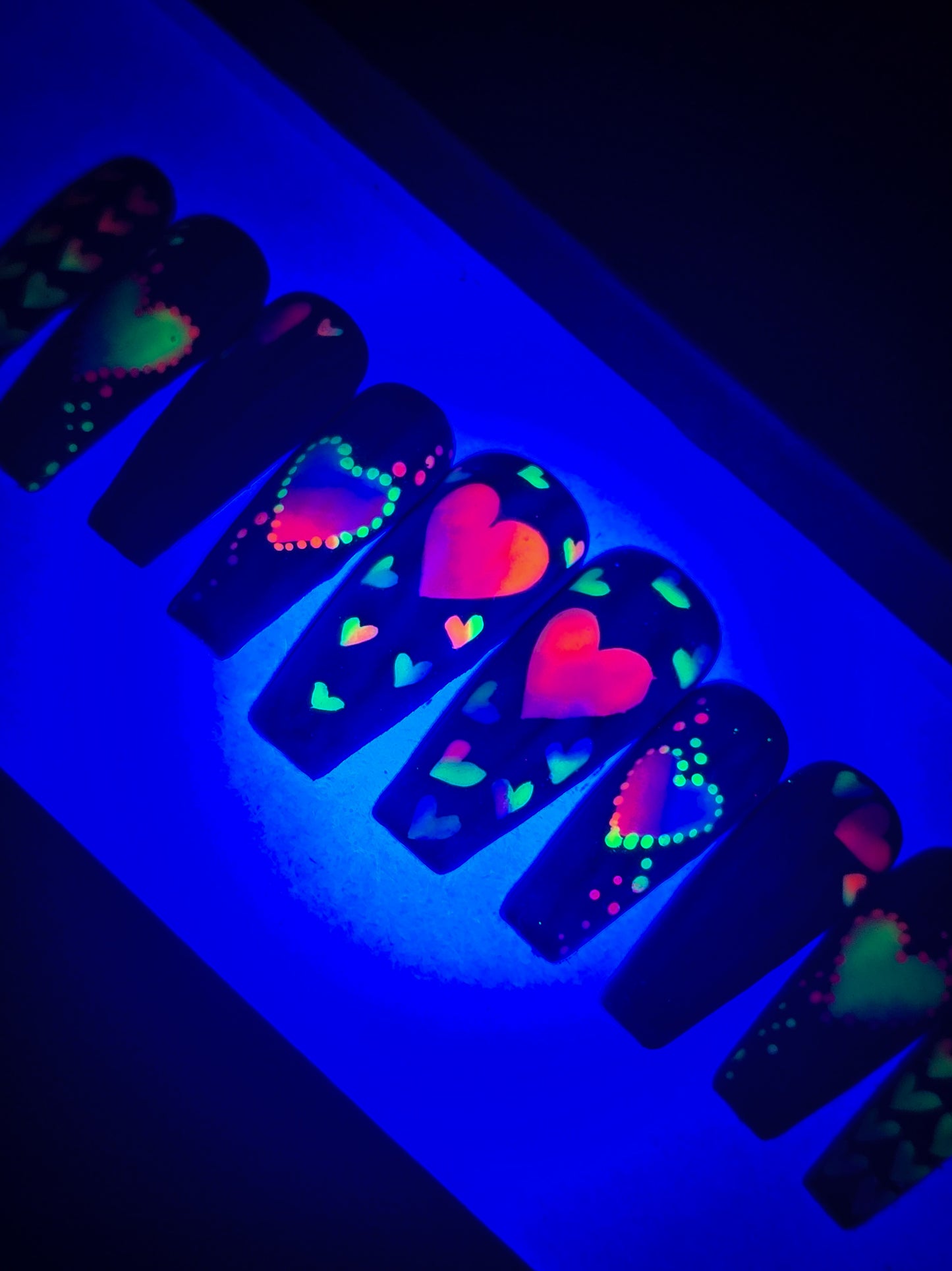 Electric Love Press on Nail Set
