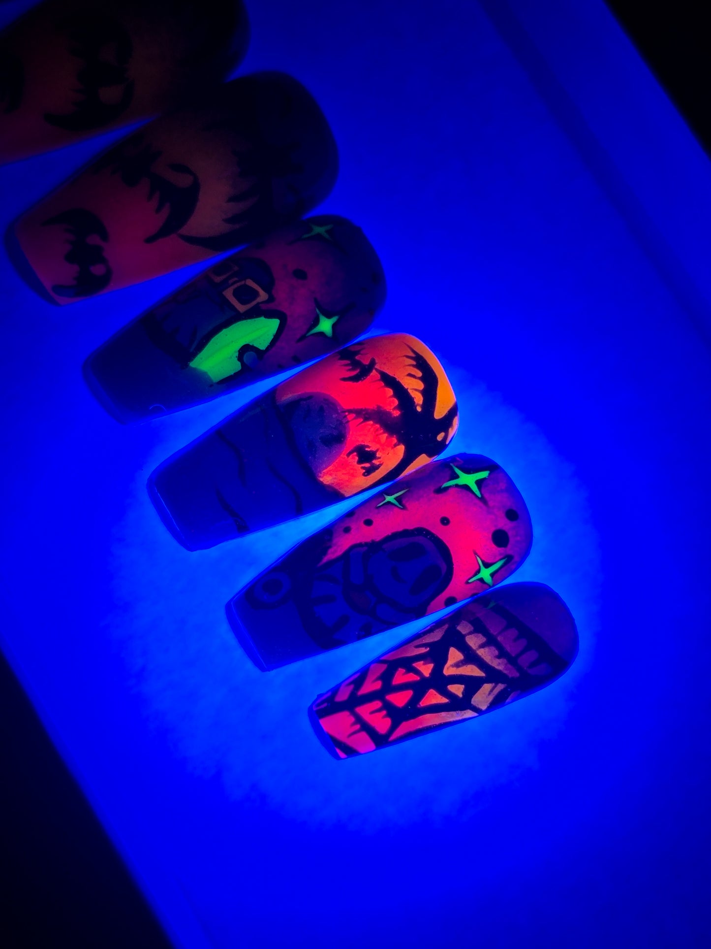 Ghoulish Getaway Press on Nail Set