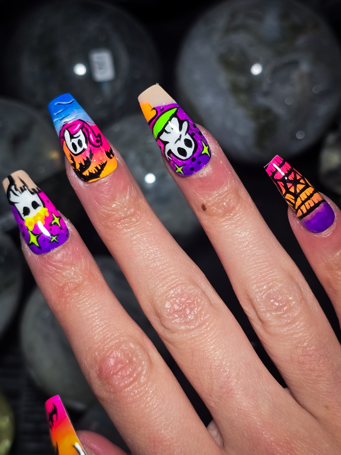 Ghoulish Getaway Press on Nail Set