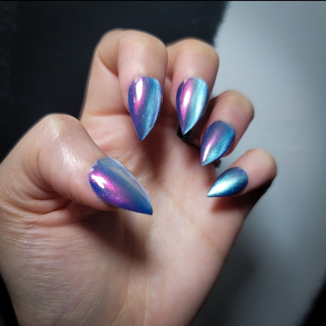 Fire & Ice Press on Nail Set