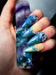 Mermaid Swirls Press on Nail Set