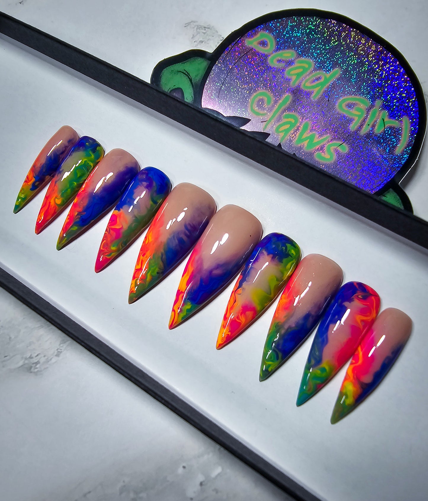 No Tricks, Just Treats Press on Nail set