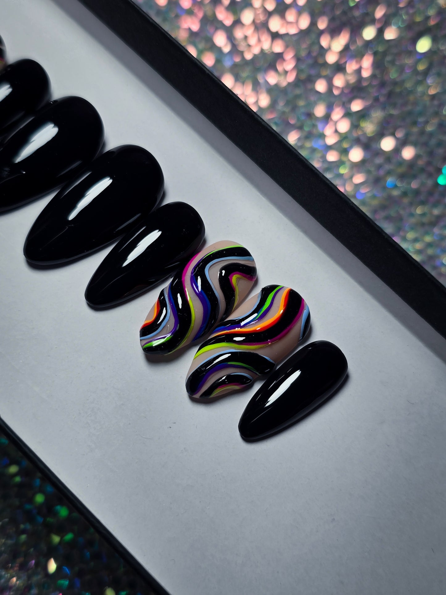 Dark Matter Press on Nail Set