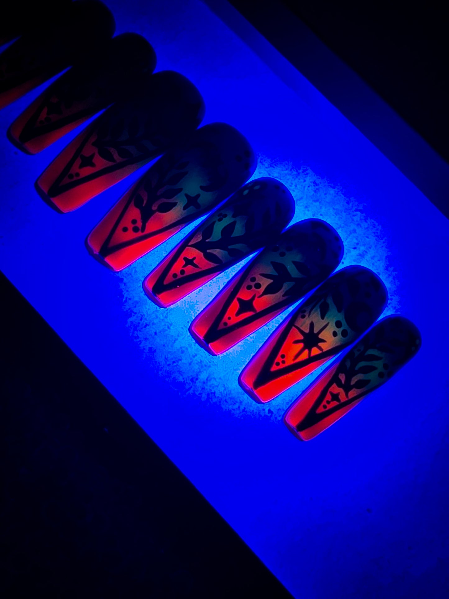 Spooky Summer Press on Nail Set