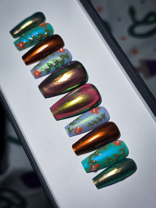 Season of Change Press on Nail Set