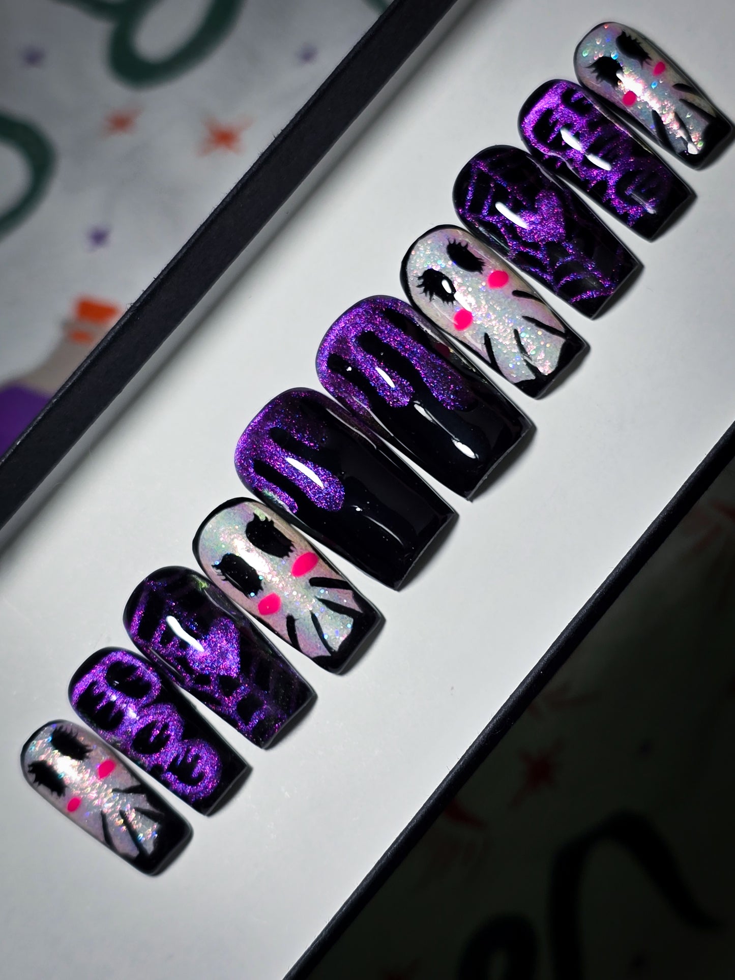 Sparkling Spirits Press on Nail Set