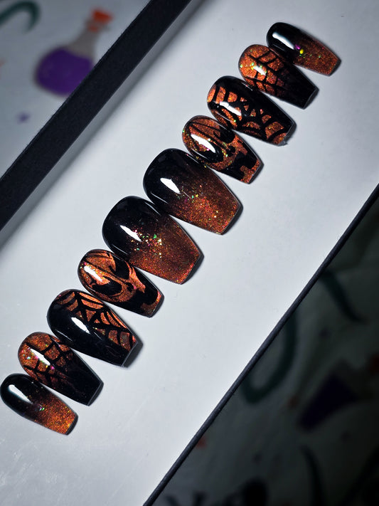 Spooky Shine Press on Nail Set
