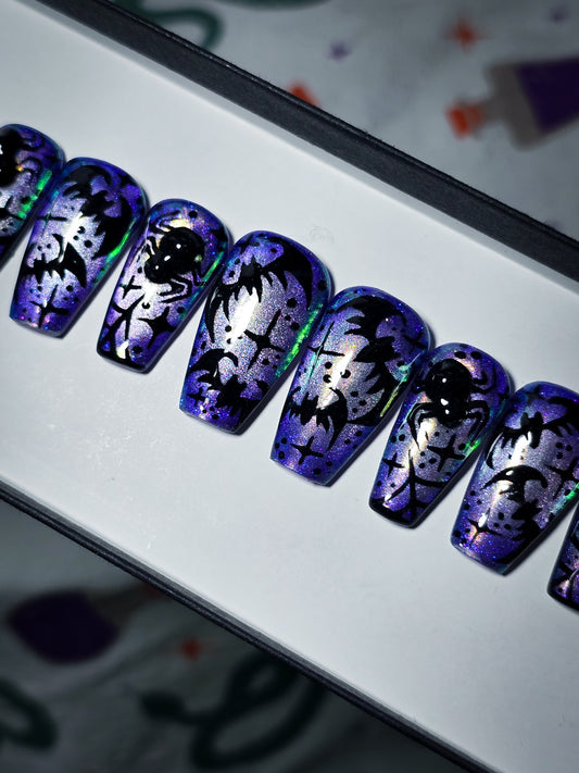 Midnight Mystery Press on Nail Set