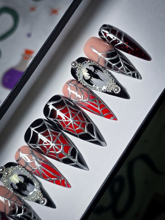Dark Allure Press on Nail Set