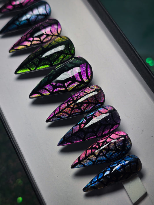 Haunted Hues Press on Nail Set