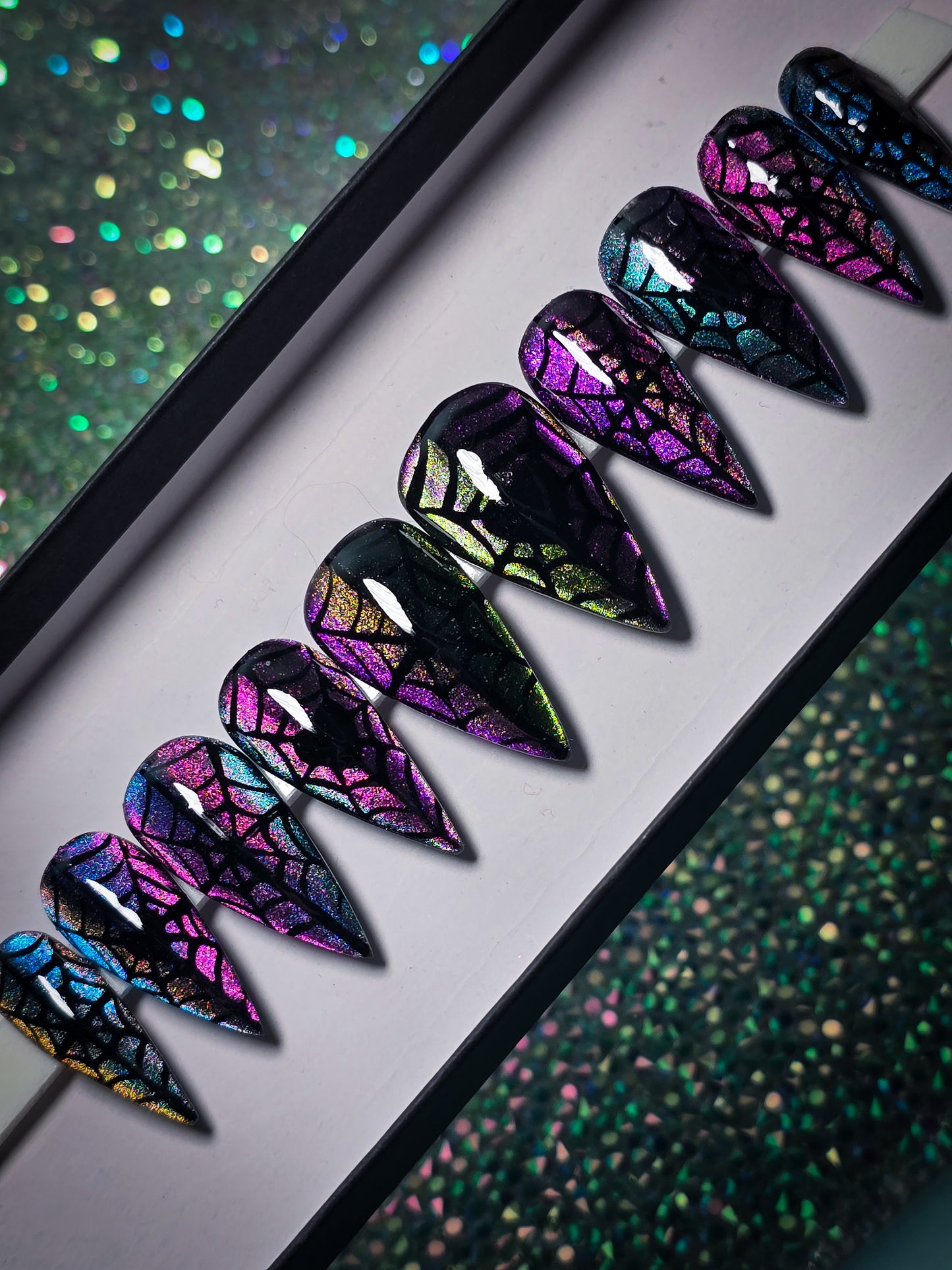 Haunted Hues Press on Nail Set