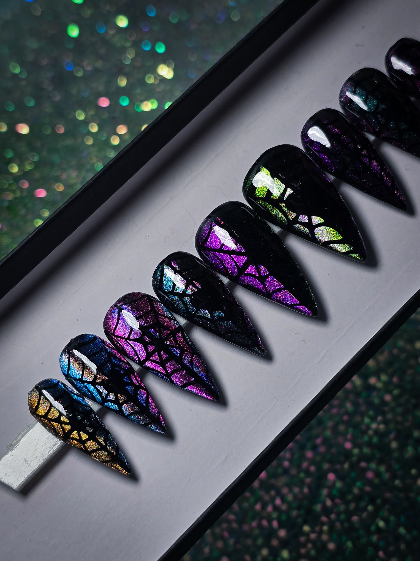 Haunted Hues Press on Nail Set