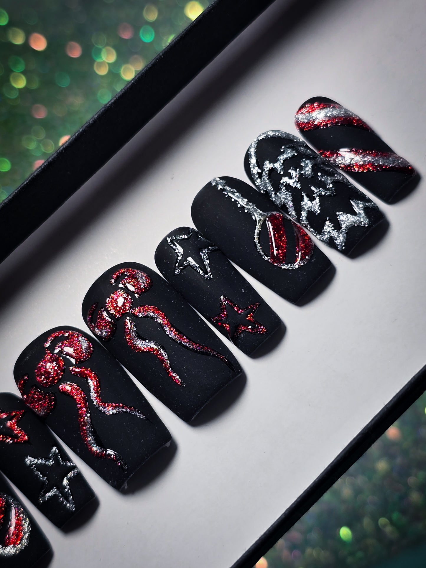 Gothic Holiday Press on Nail Set