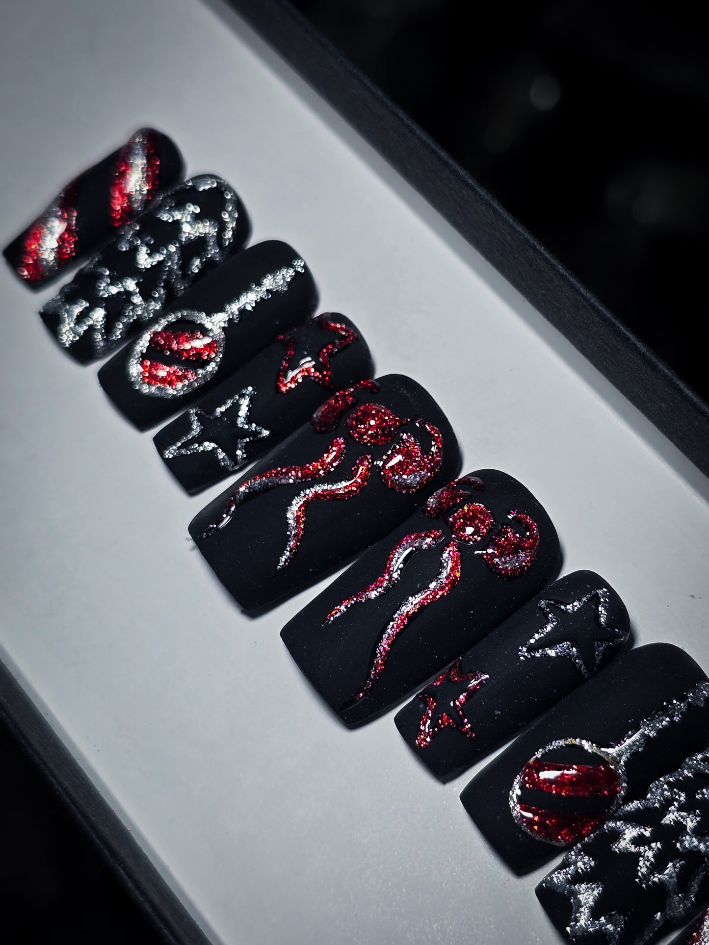 Gothic Holiday Press on Nail Set