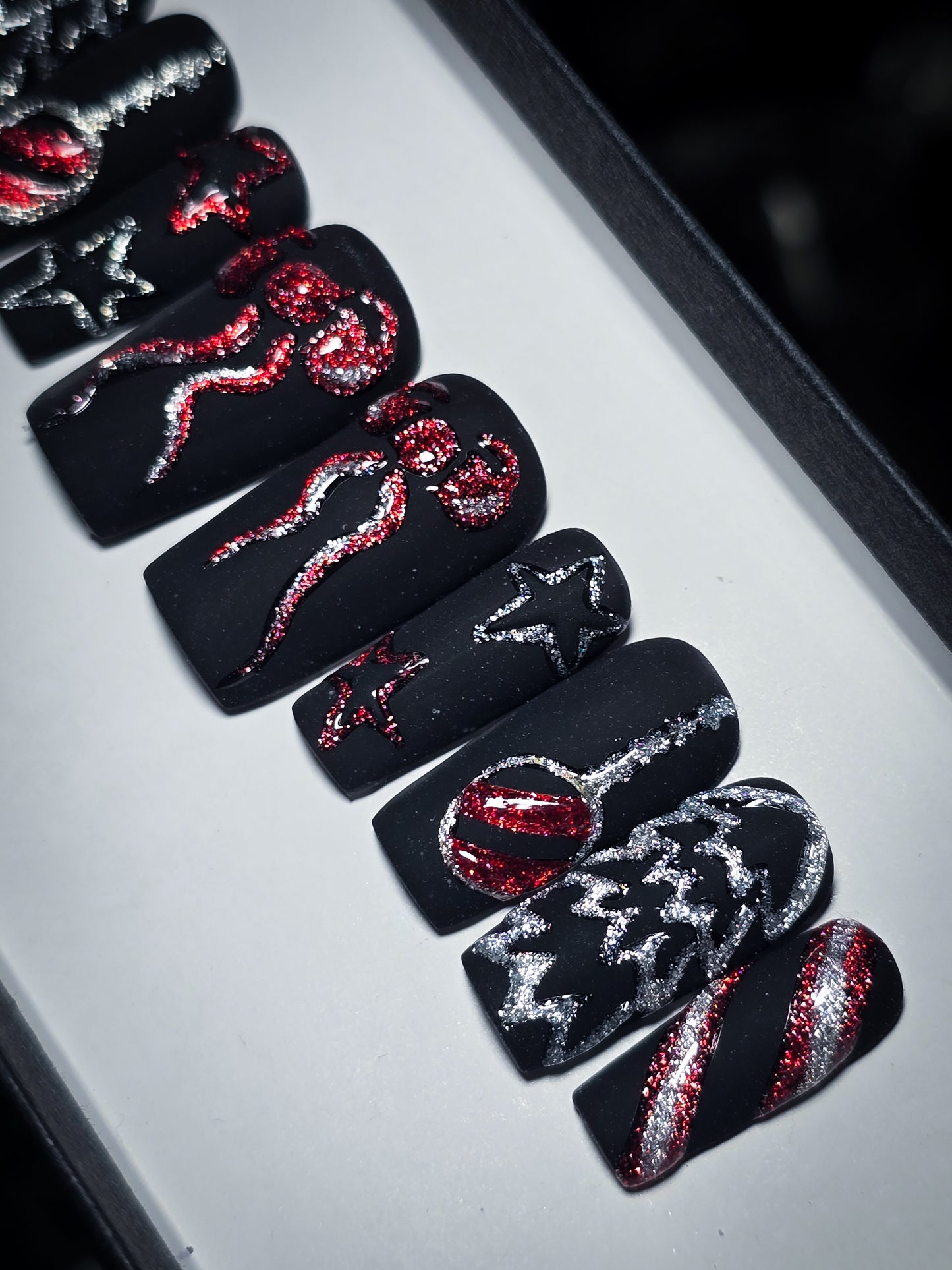 Gothic Holiday Press on Nail Set