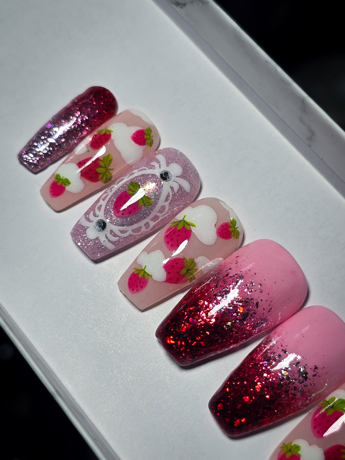 Berry Sweet Press on Nail Set