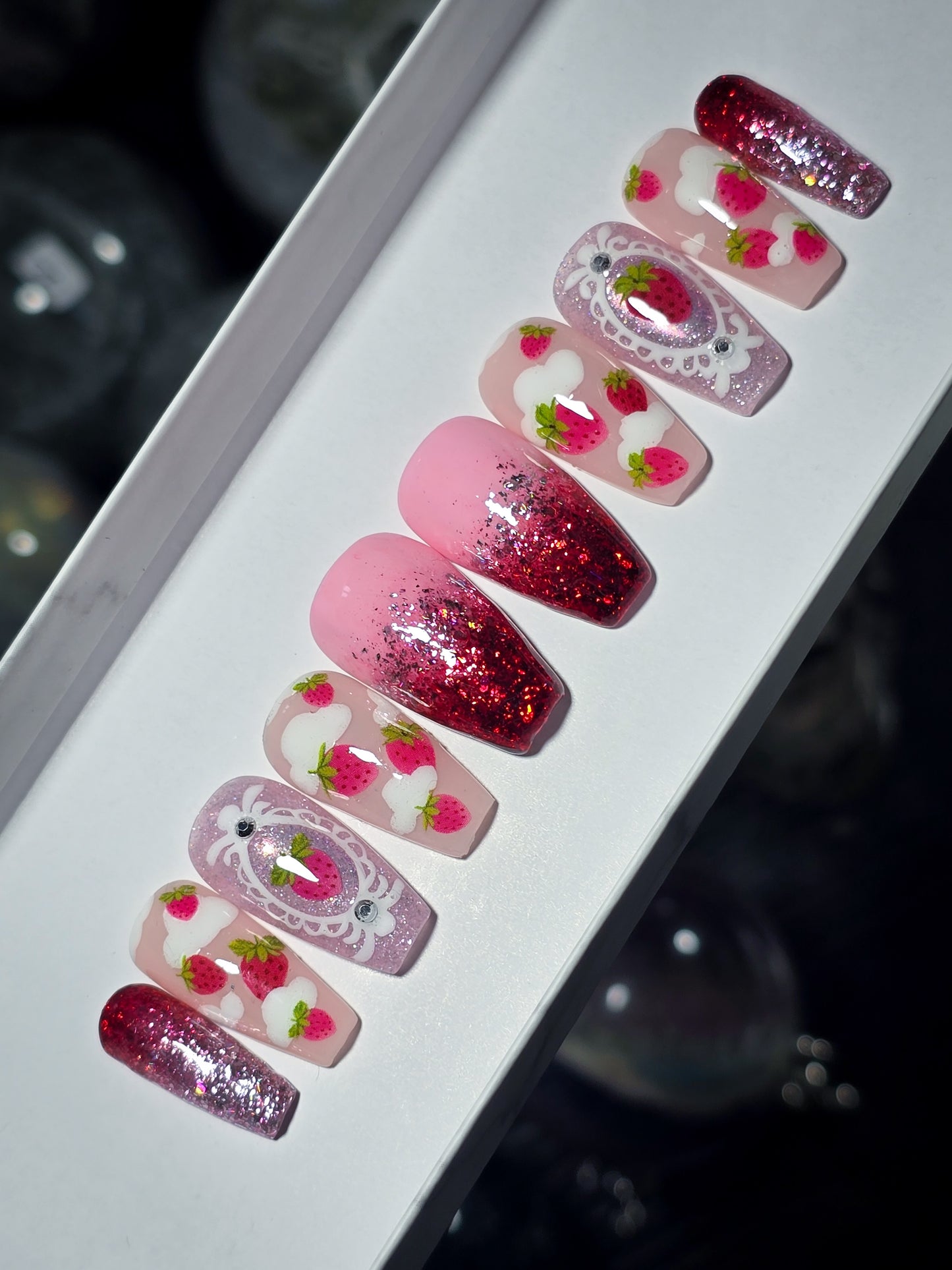 Berry Sweet Press on Nail Set