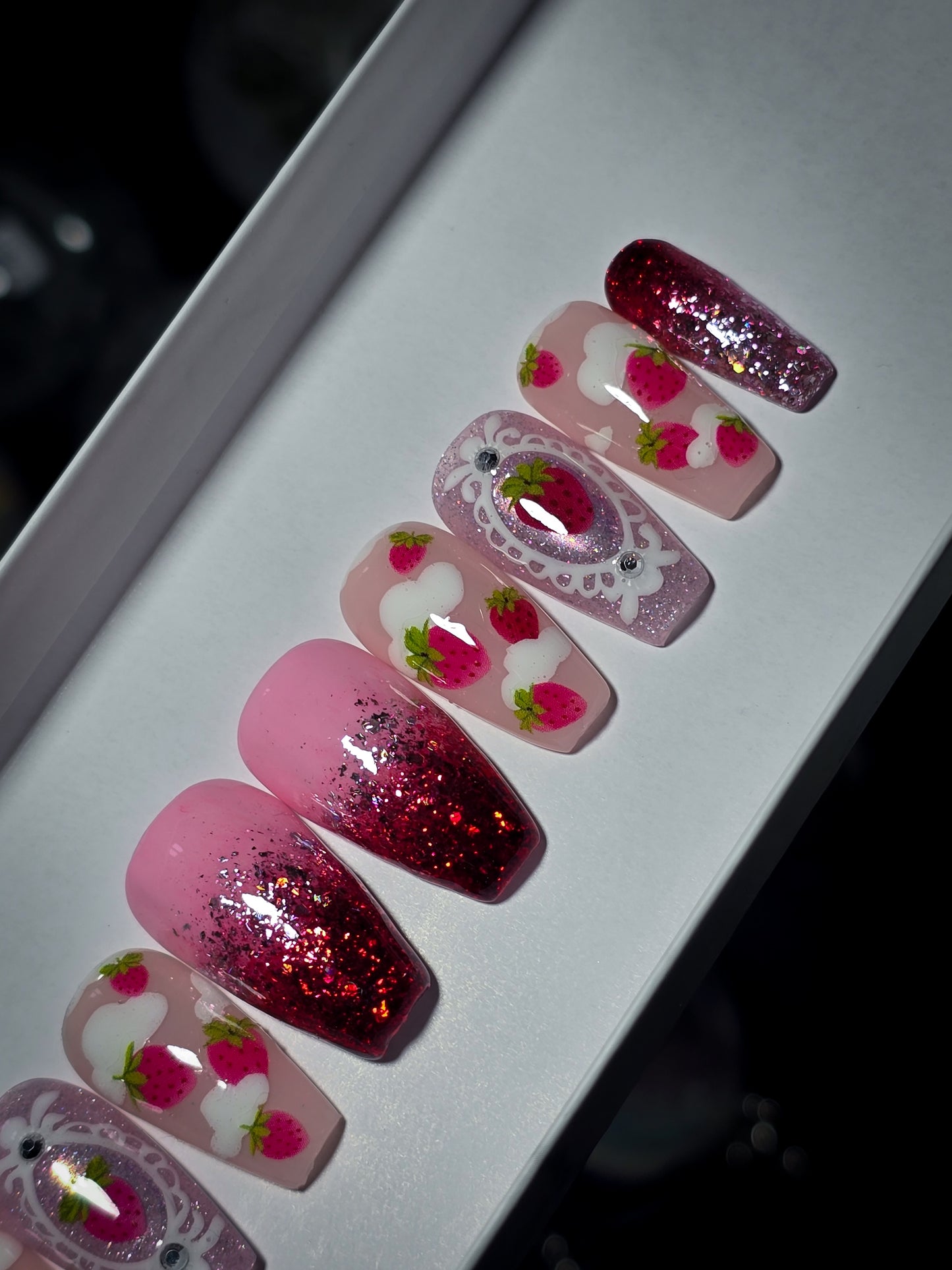 Berry Sweet Press on Nail Set