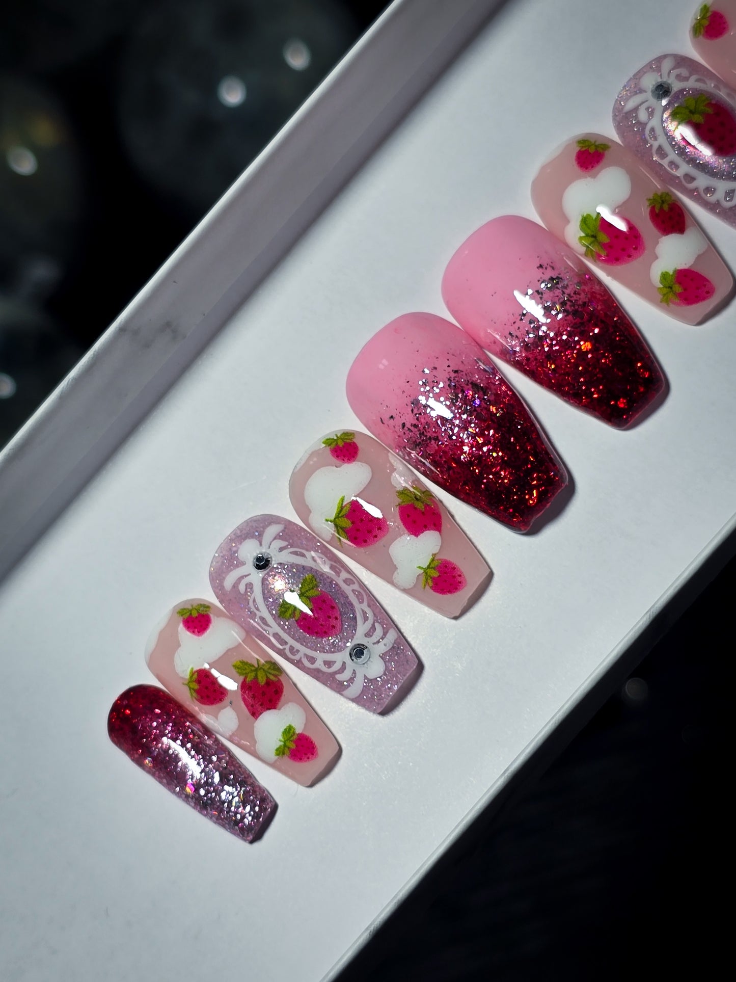 Berry Sweet Press on Nail Set