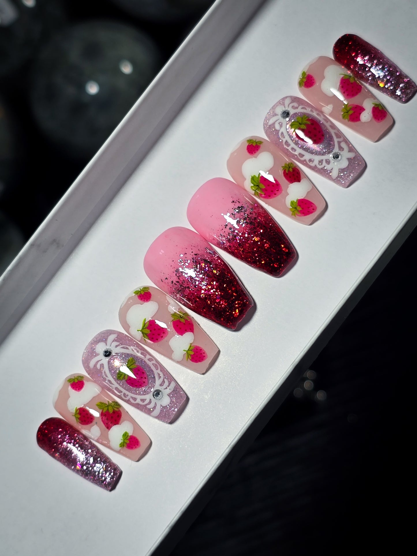 Berry Sweet Press on Nail Set