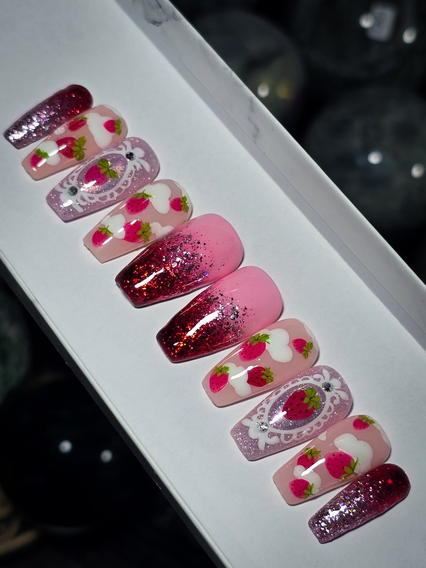 Berry Sweet Press on Nail Set