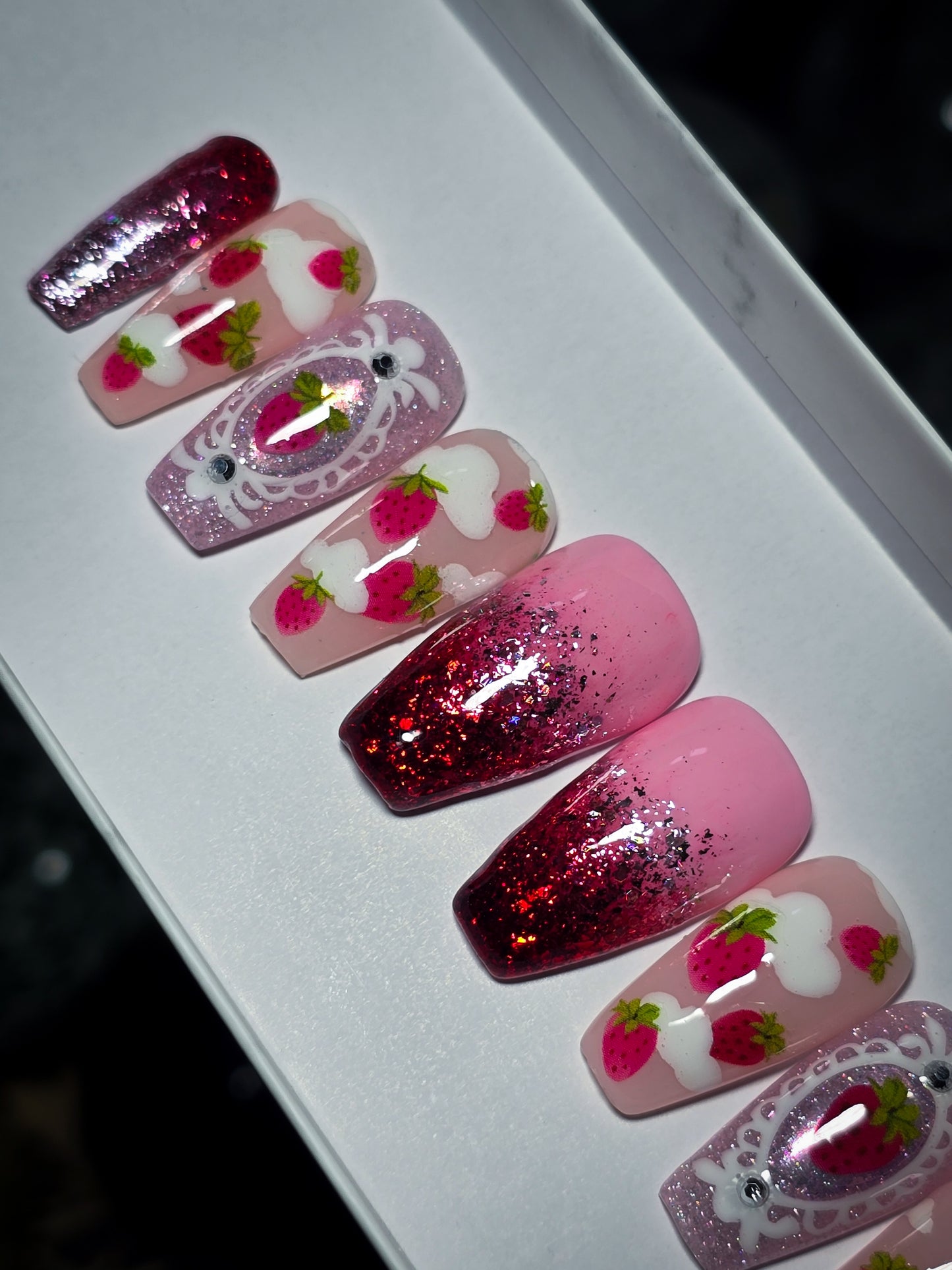 Berry Sweet Press on Nail Set