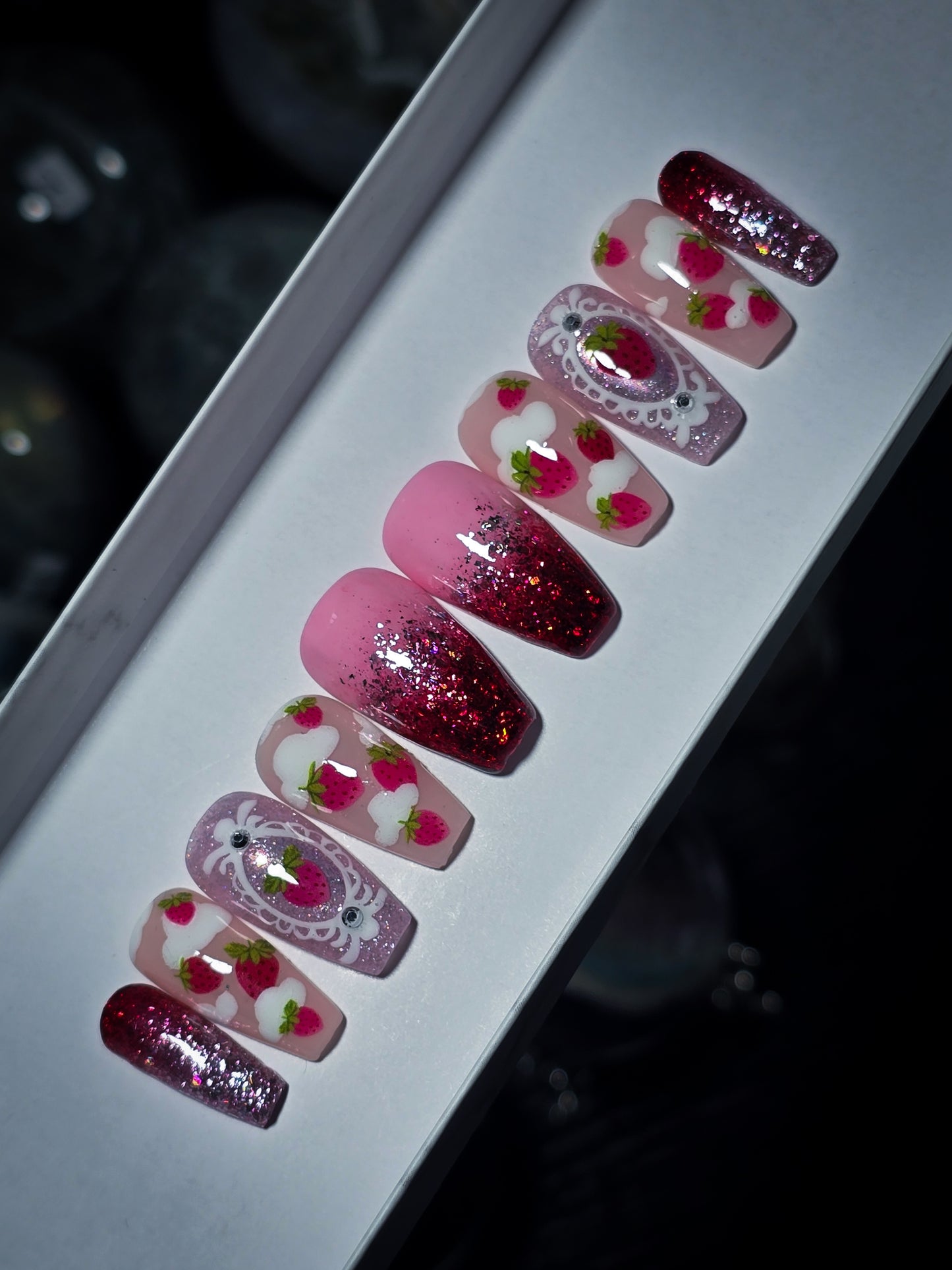 Berry Sweet Press on Nail Set