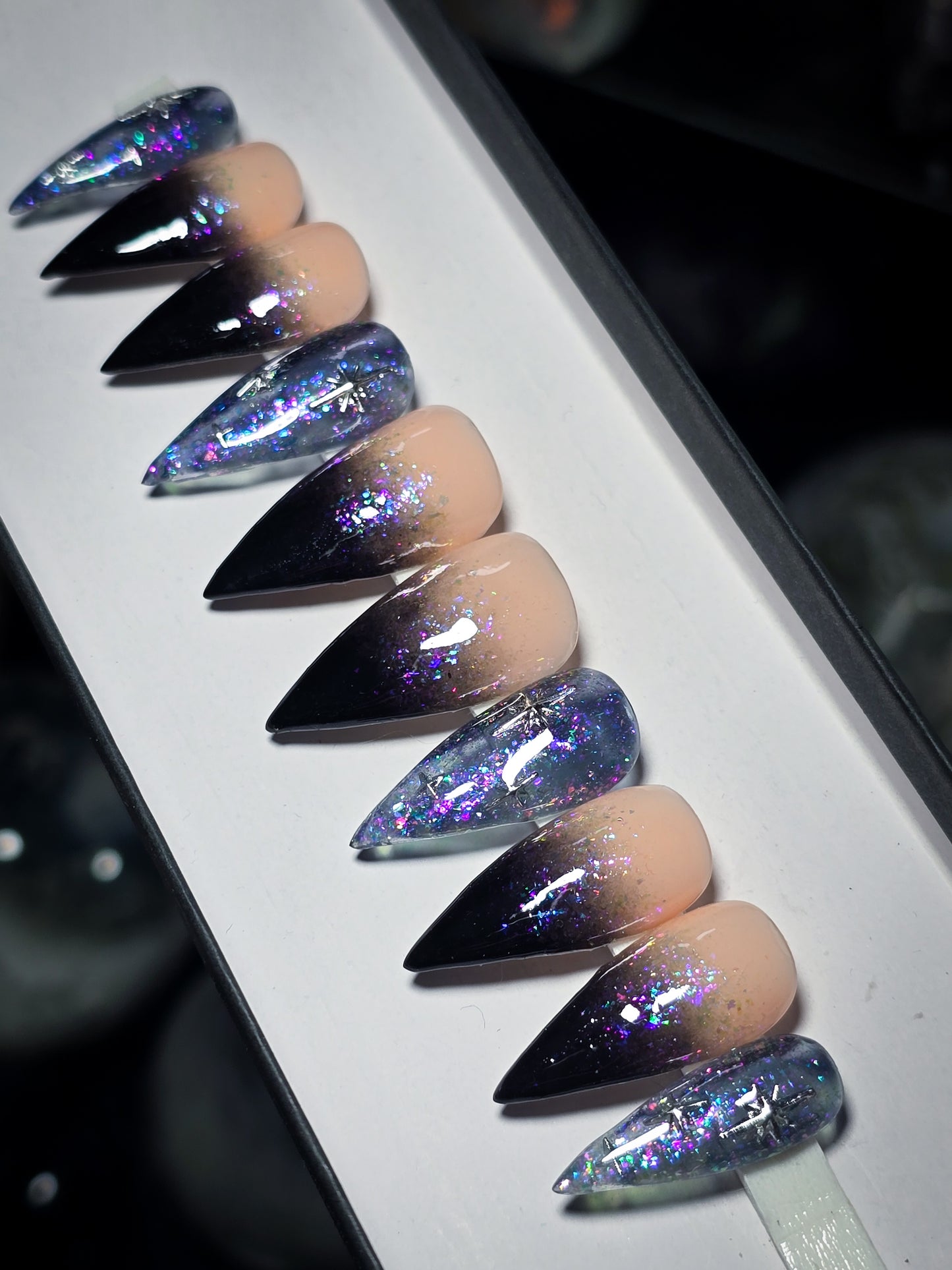 Galactic Aura Press on Nail Set