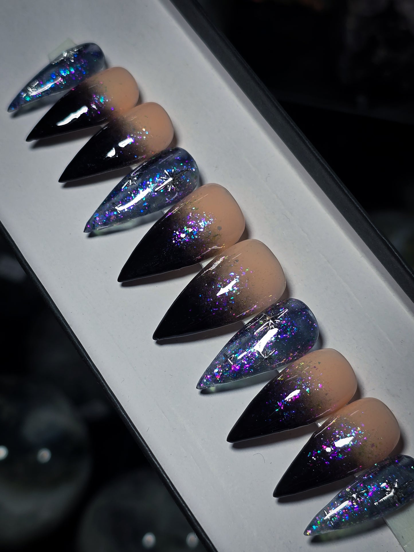 Galactic Aura Press on Nail Set