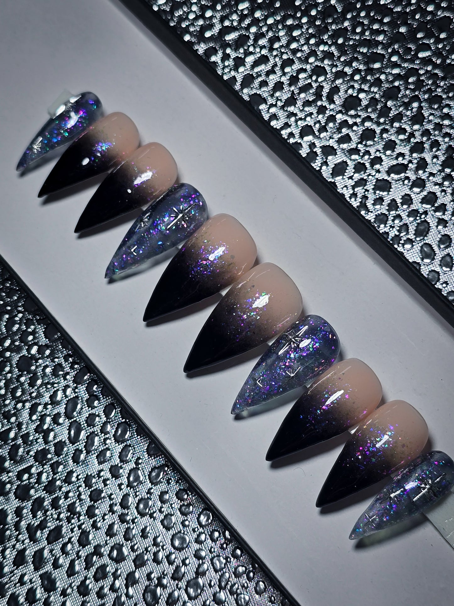 Galactic Aura Press on Nail Set