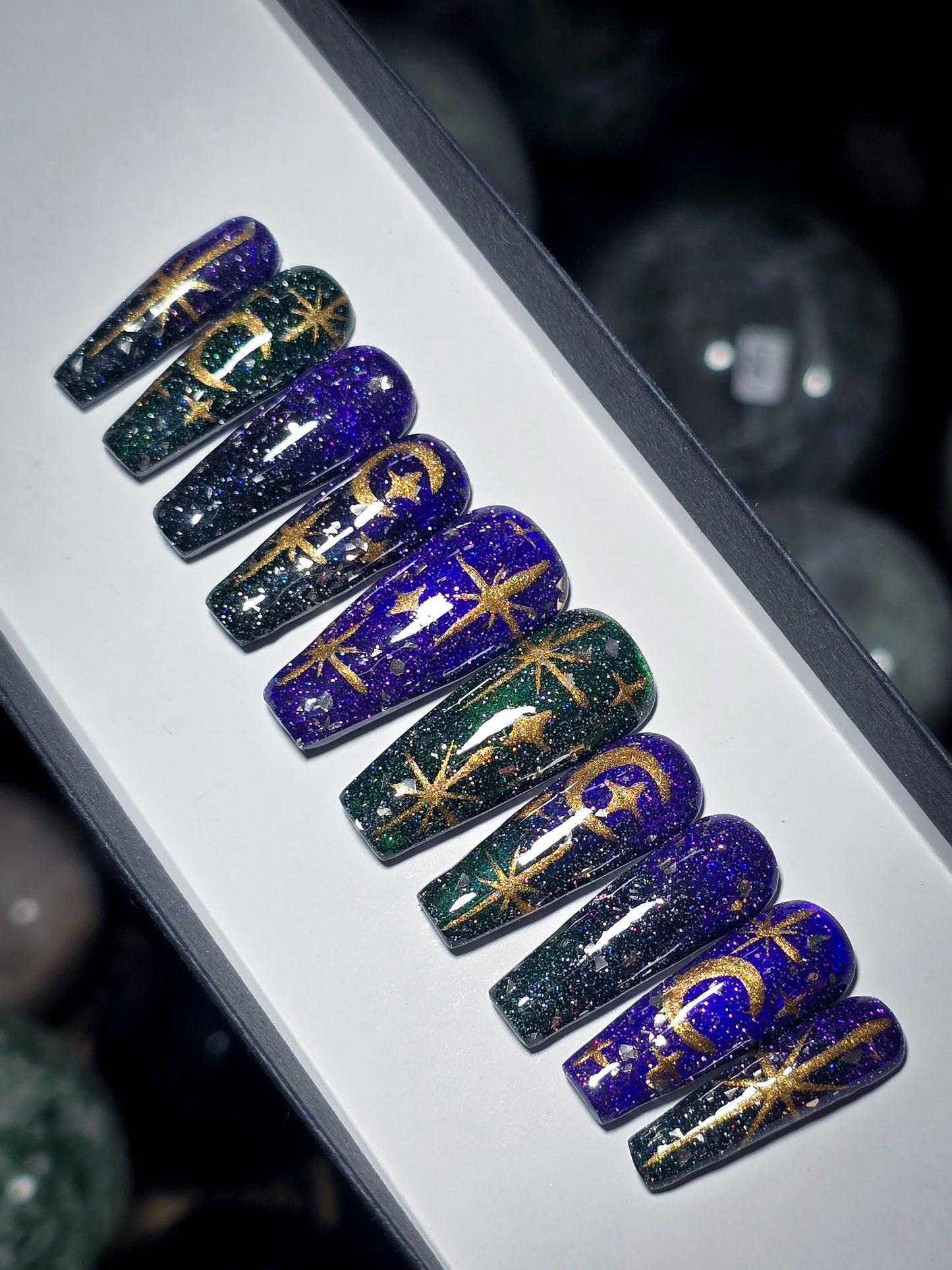 Wicked Twilight Press on Nail Set