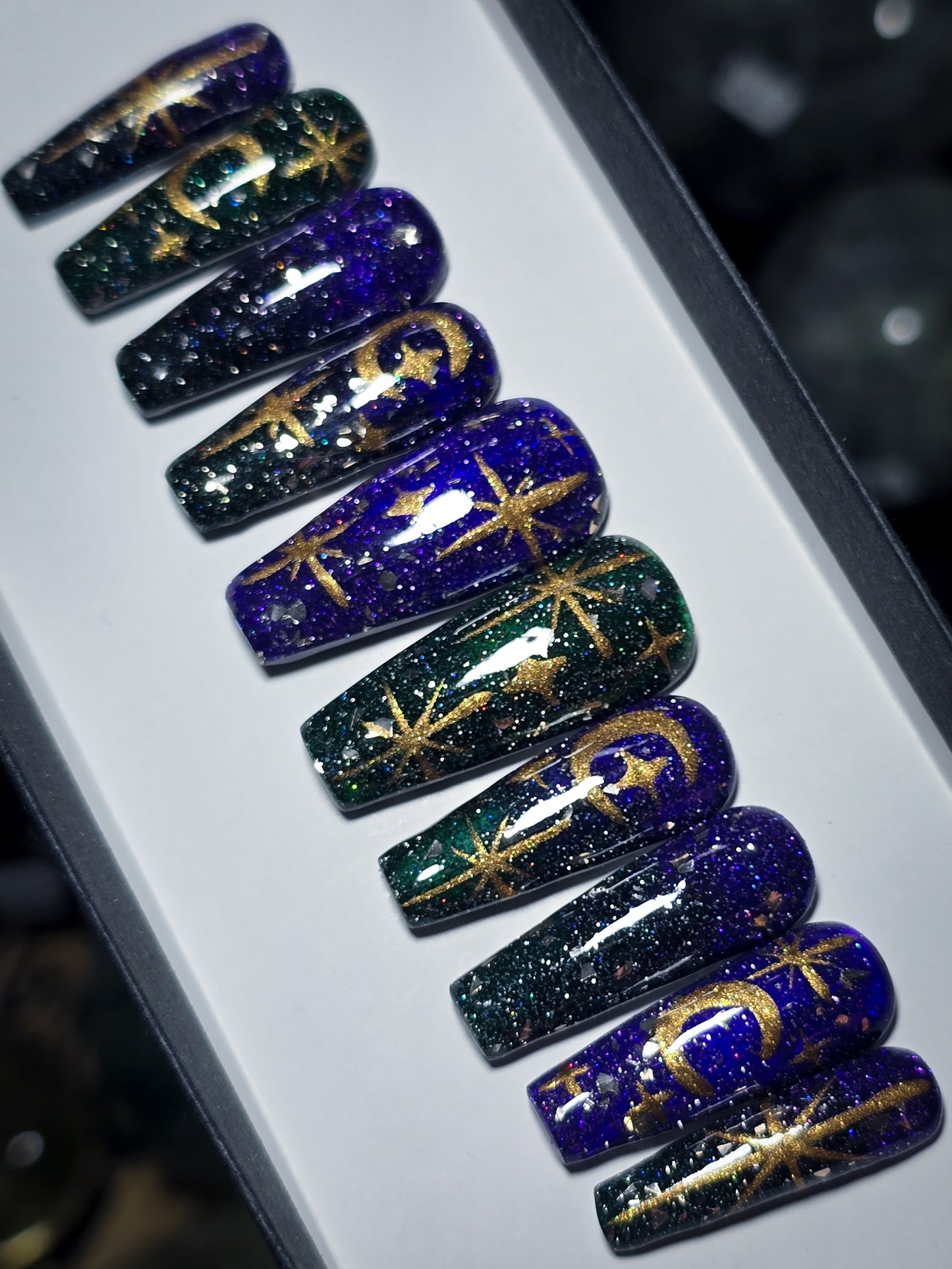 Wicked Twilight Press on Nail Set