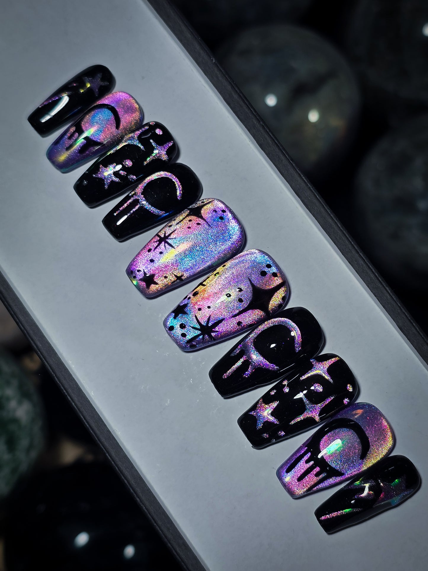 Astral Glow Press on Nail Set