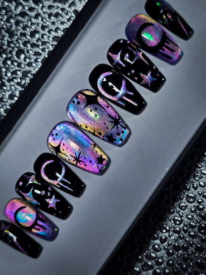 Astral Glow Press on Nail Set