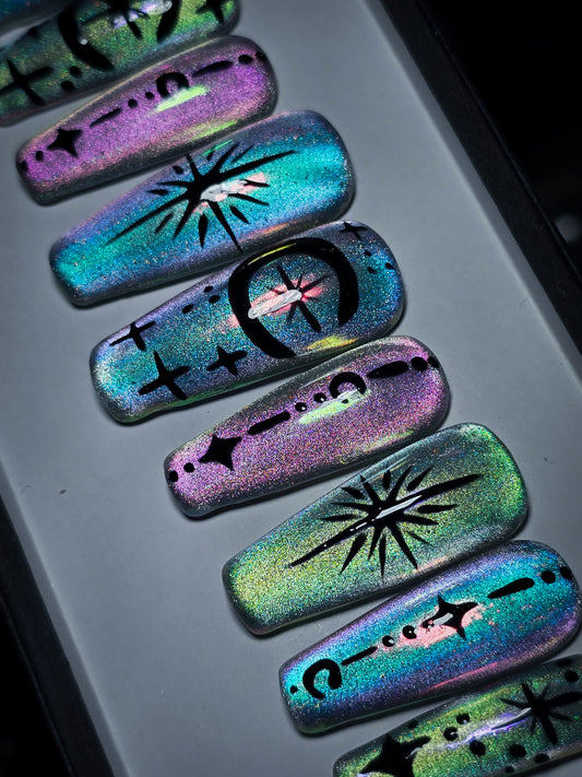 Cosmic Radiance Press on Nail Set