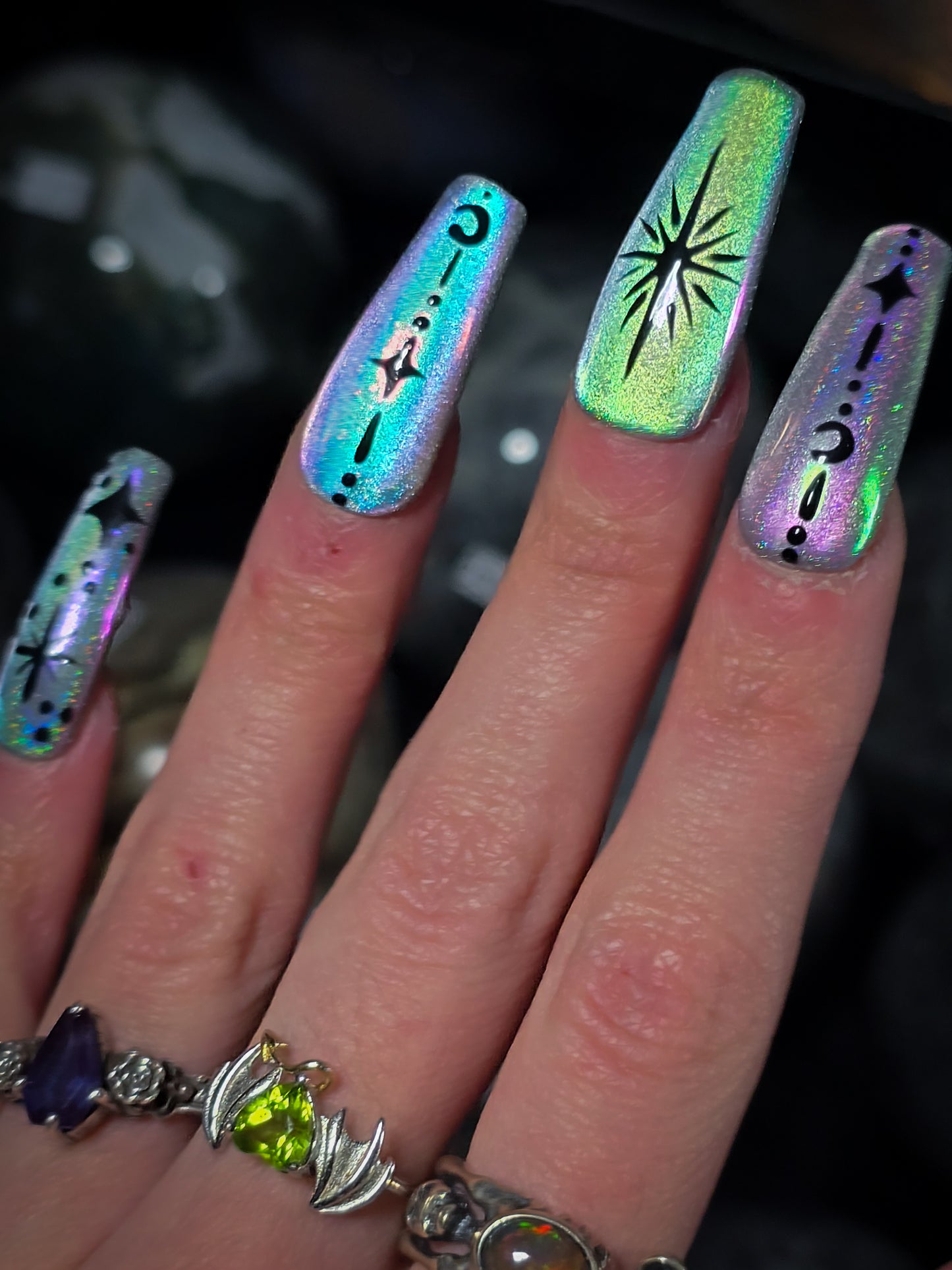 Cosmic Radiance Press on Nail Set