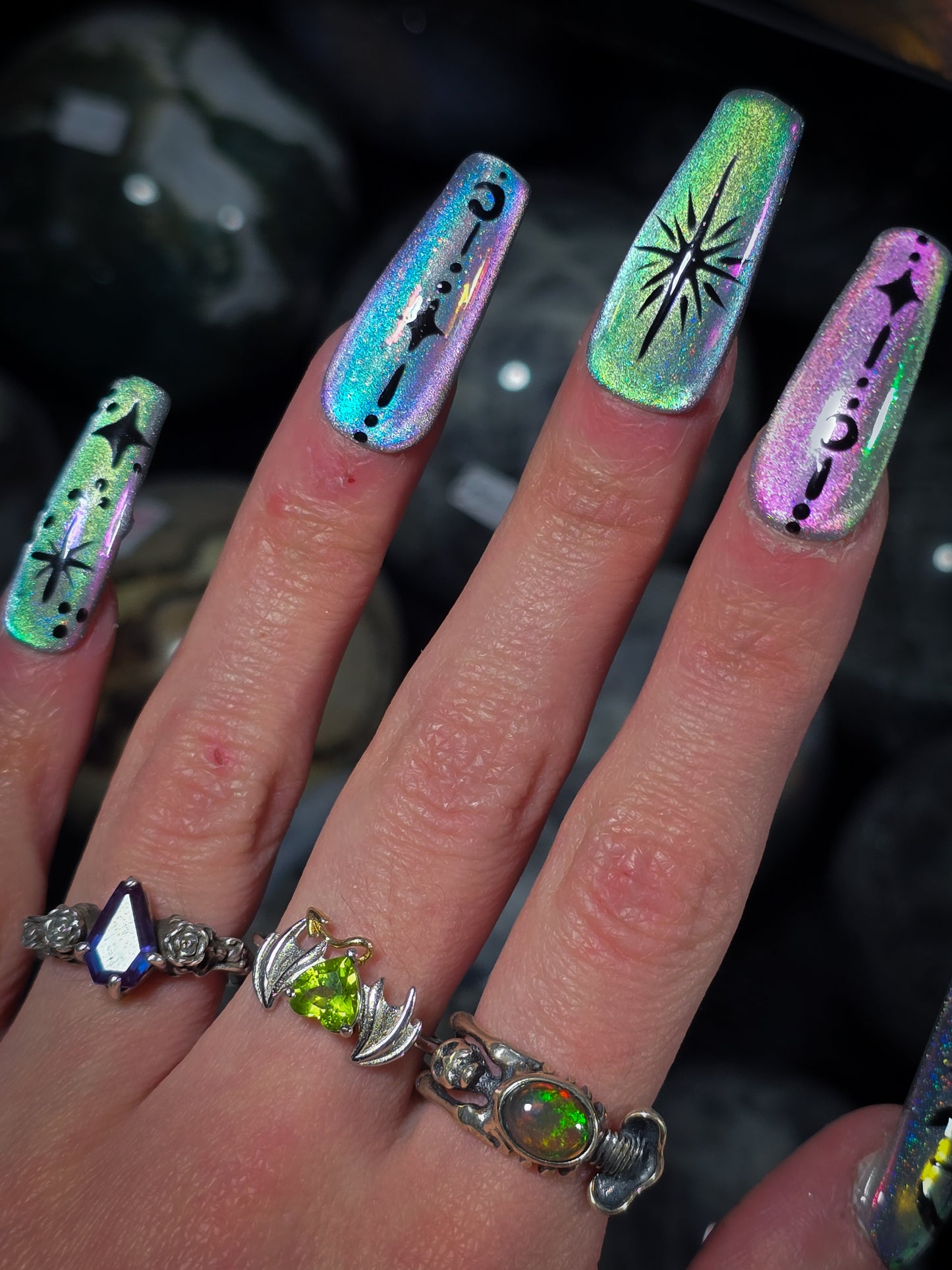Cosmic Radiance Press on Nail Set