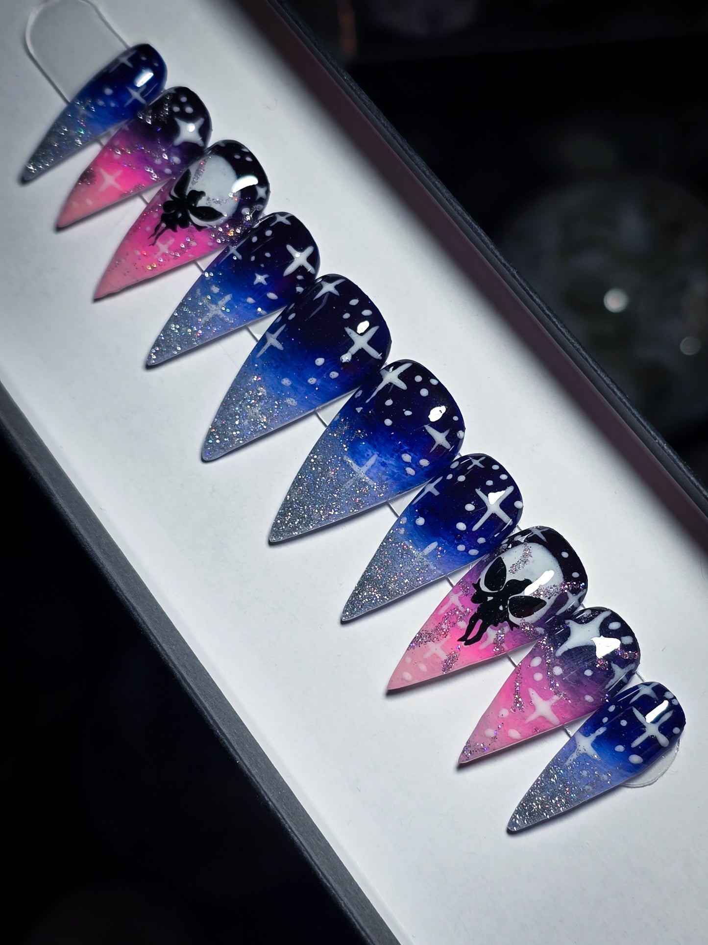 Twilight Fairytale (Glow In the Dark) Press on Nail Set