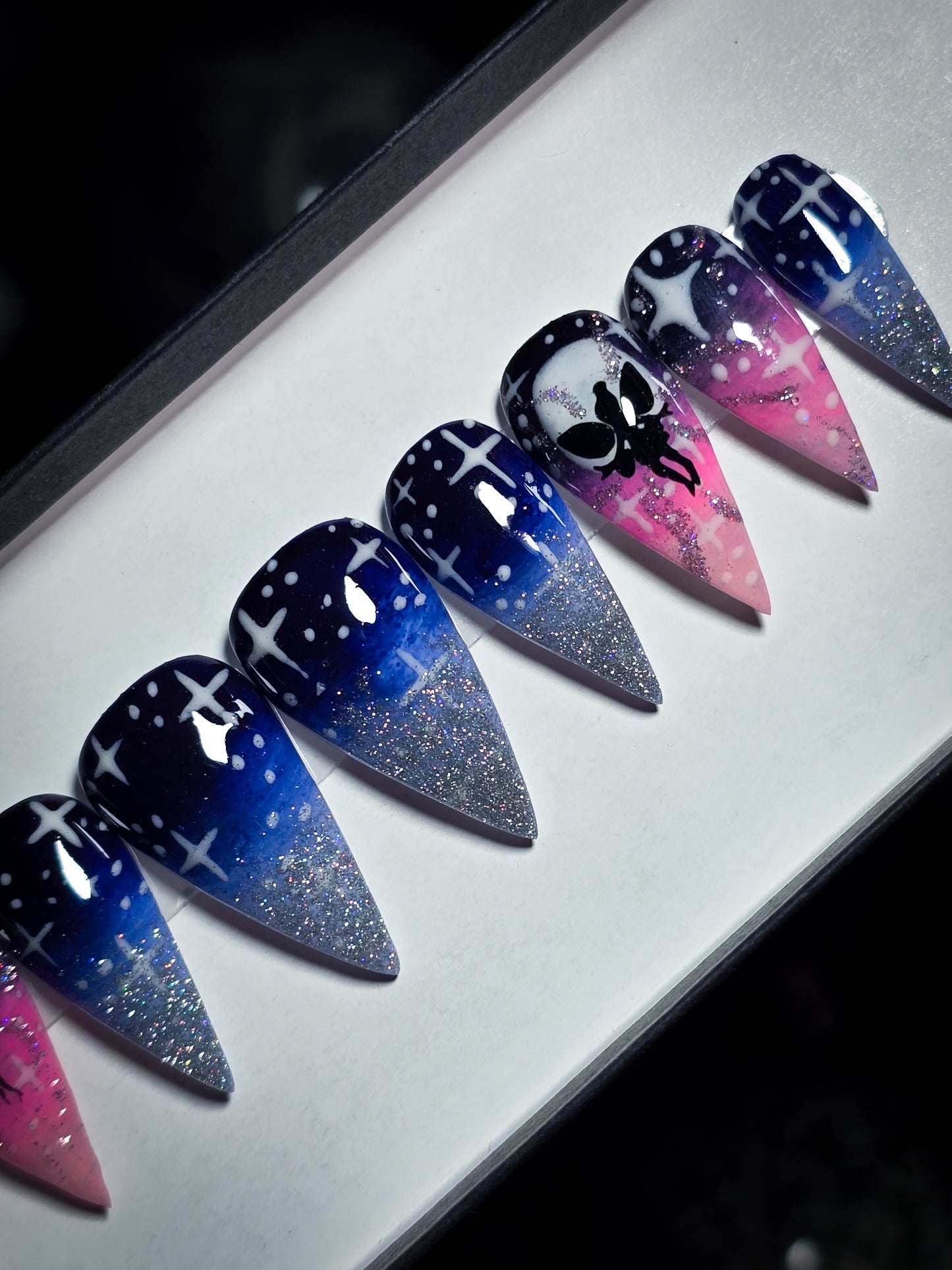 Twilight Fairytale (Glow In the Dark) Press on Nail Set