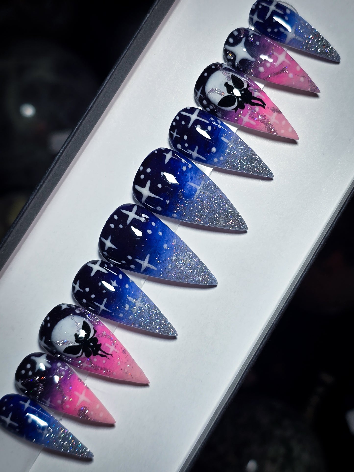 Twilight Fairytale (Glow In the Dark) Press on Nail Set
