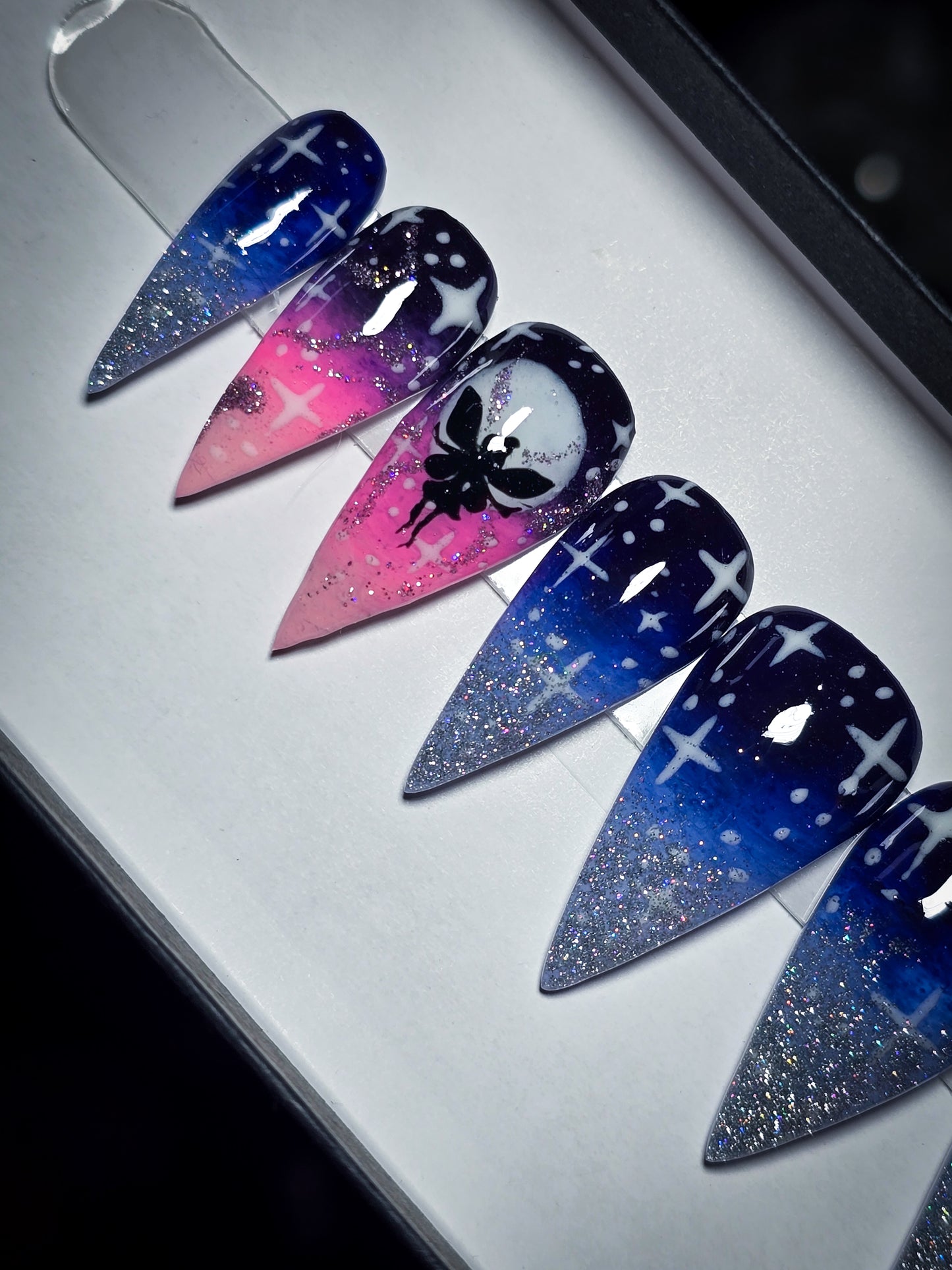 Twilight Fairytale (Glow In the Dark) Press on Nail Set