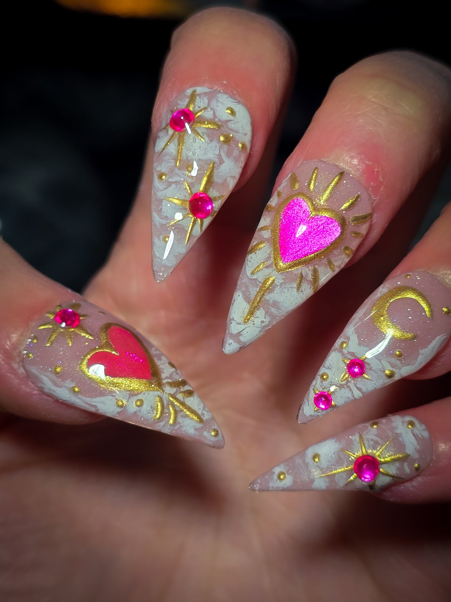 Lunar Dreams Press on Nail Set