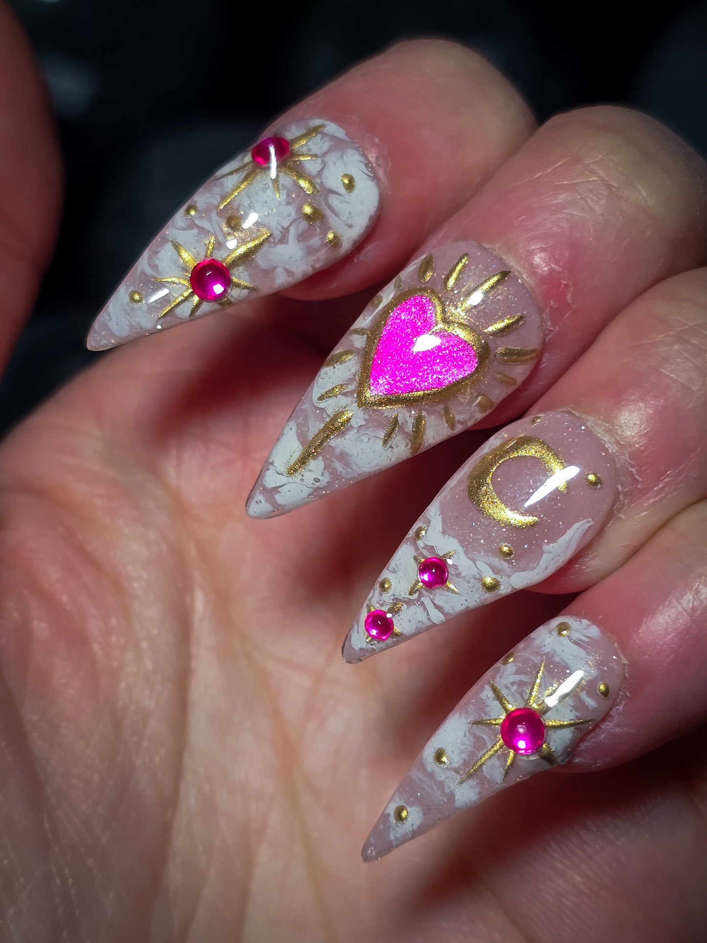 Lunar Dreams Press on Nail Set