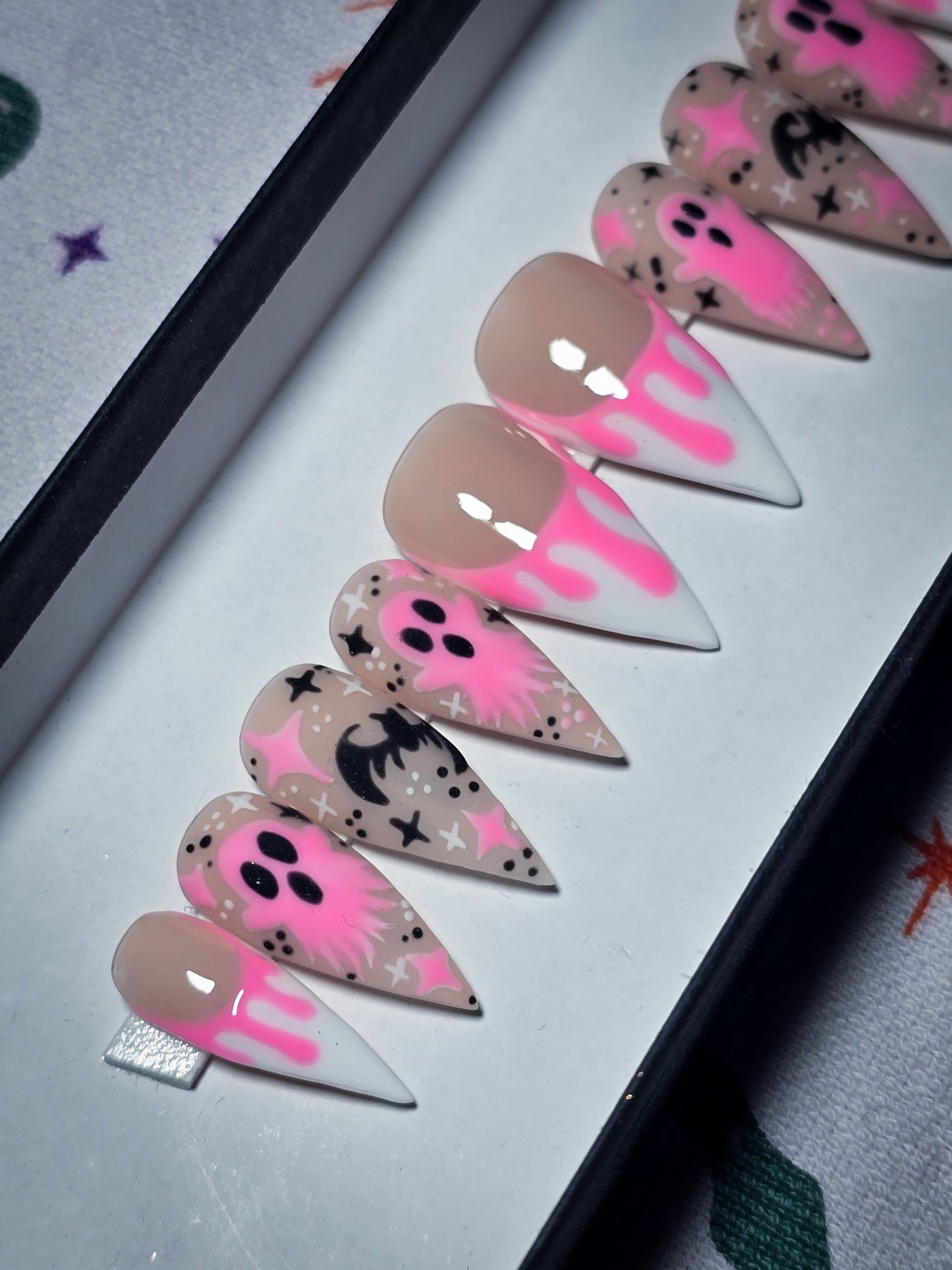 Boo After Dark (Glow in the Dark) Press on Nail Set
