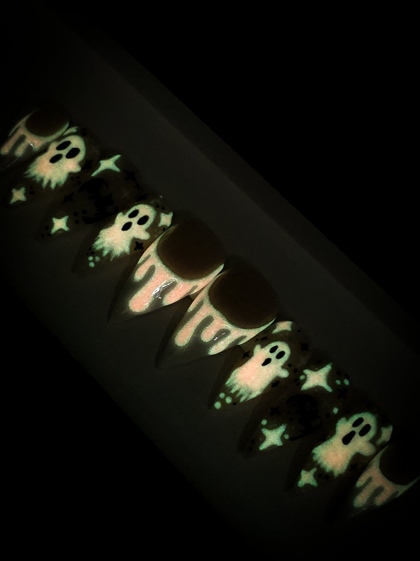 Boo After Dark (Glow in the Dark) Press on Nail Set